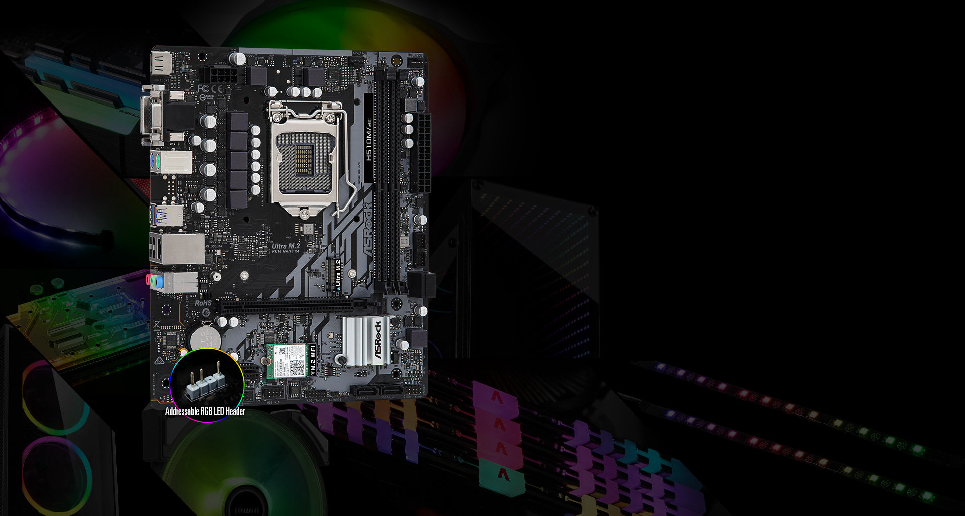 Polychrome LED(right)