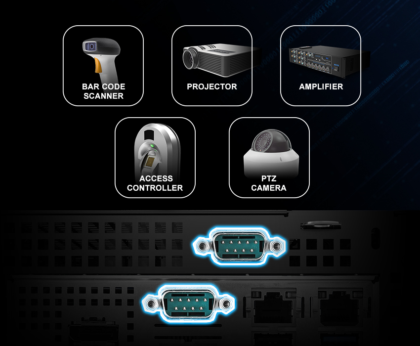 Two COM Ports Design for diverse needs