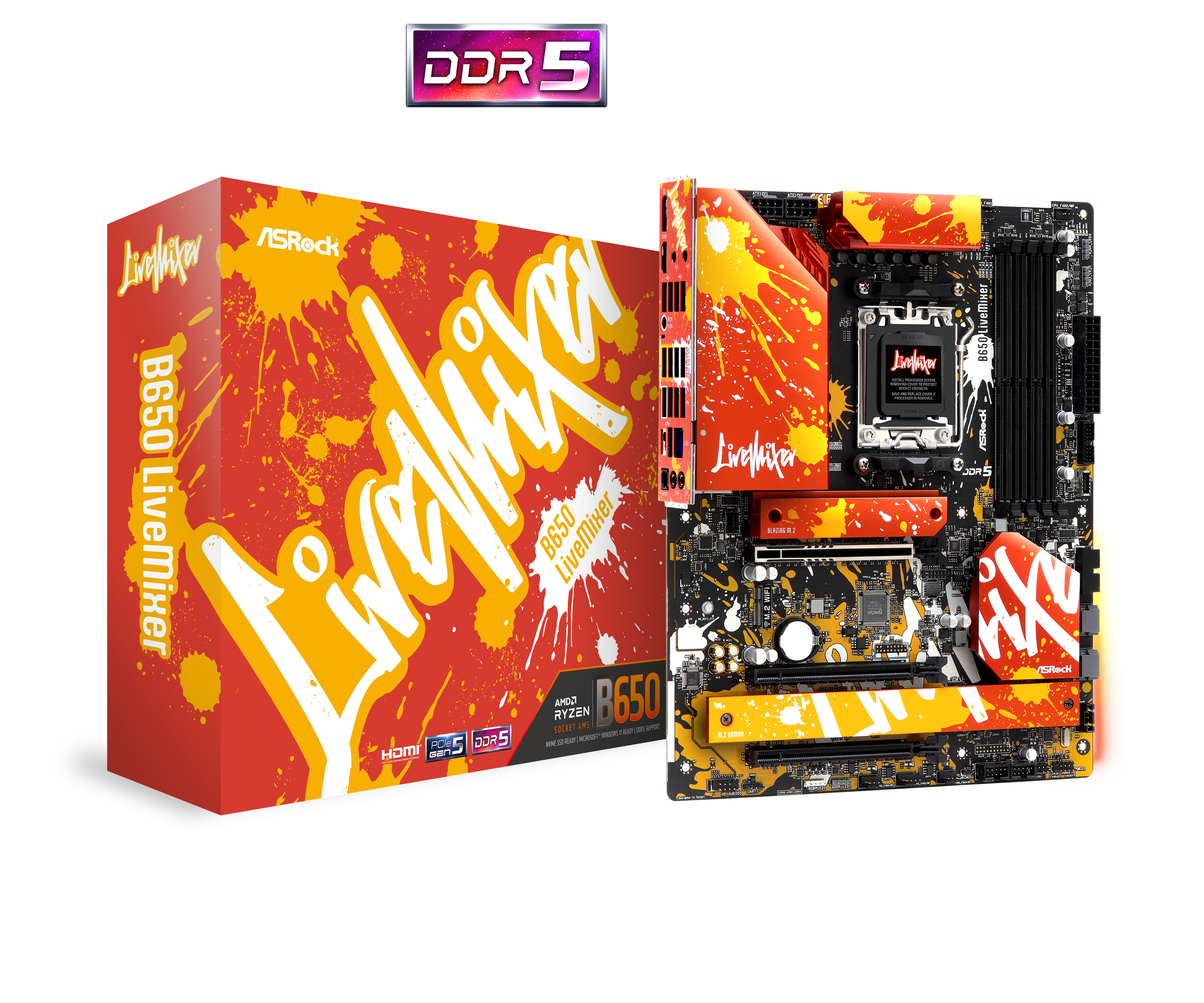 Born to Stream–ASRock Launches LiveMixer Series Motherboards