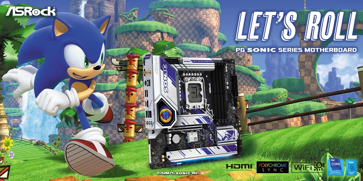 ASRock B760 Series Motherboard Launch including SONIC Special Edition