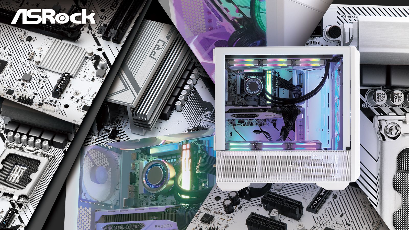 雪のように白くスタイリッシュ! ASRock が真っ白なマザーボードを発売
