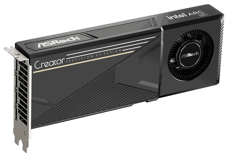 Intel Arc Pro B65 Creator 32GB 블로워 방식 그래픽카드