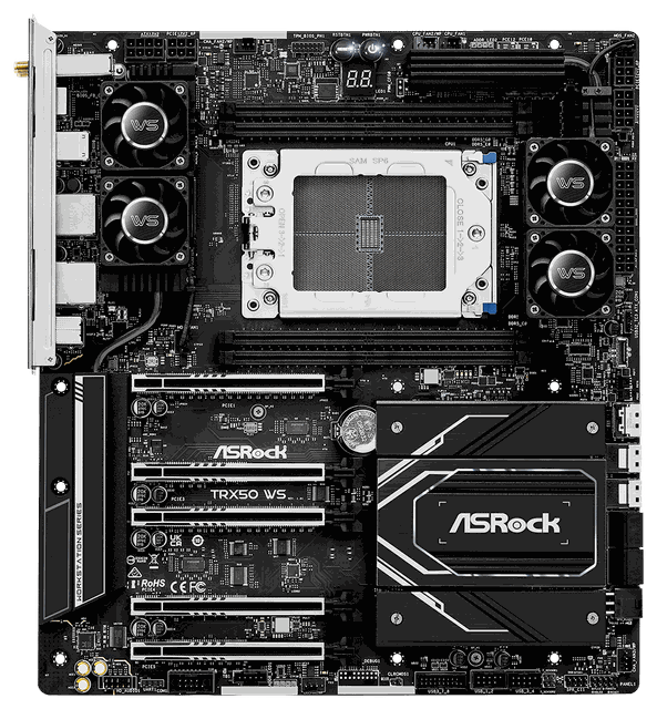 ASRock TRX50 WS 메인보드