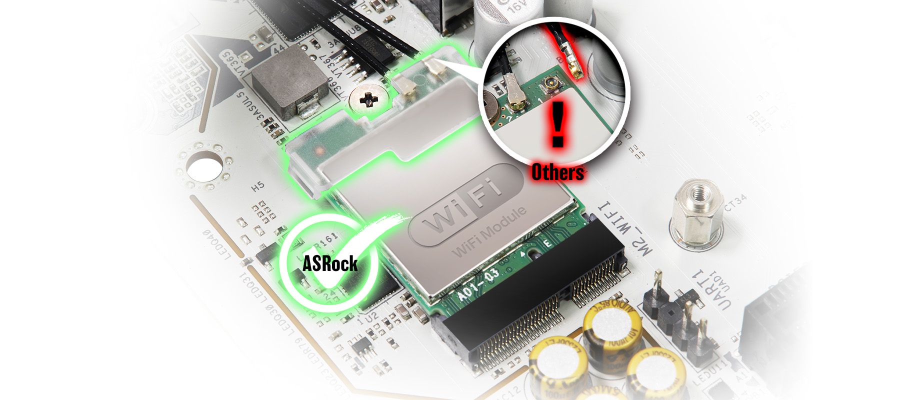 M.2 Key-E Module Cap