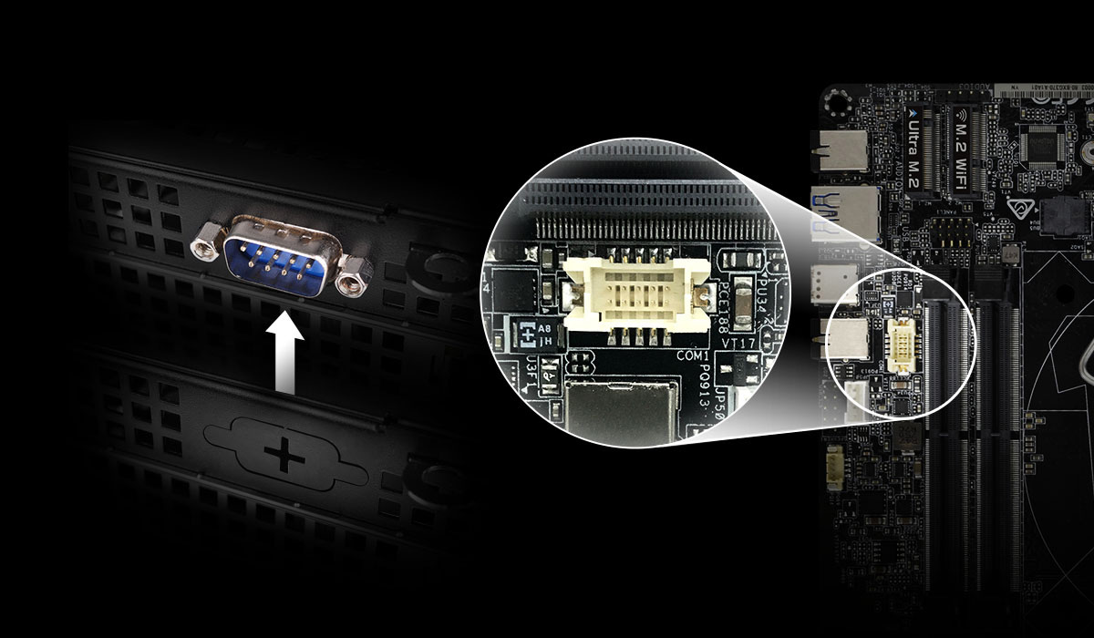 DM310 COM Port Header